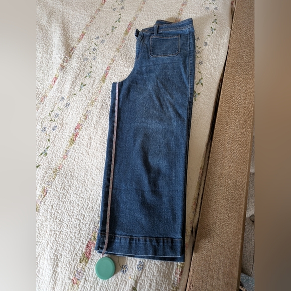 Talbots Navy Flare Jeans - Picture 8 of 8